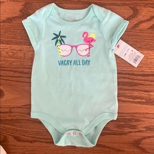 Vacay all day onesie